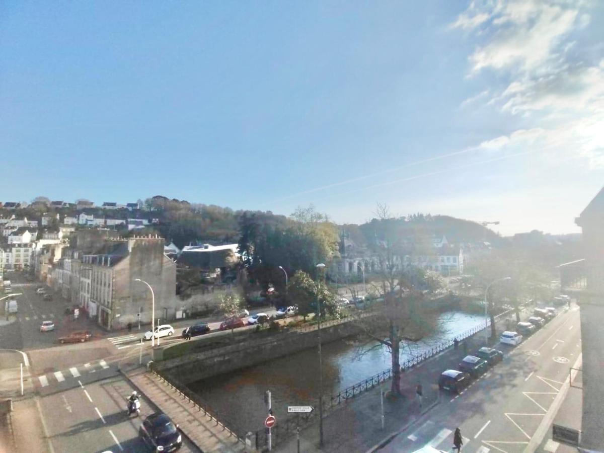 L'Aristide - Entre Gare Et Centre Ville - Vue Sur Les Quais 坎佩尔 外观 照片